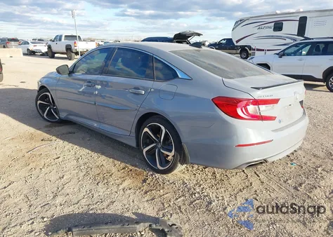 2022 Honda Accord Sport z USA, uszkodzony, nr VIN 1HGCV1F35NA069582